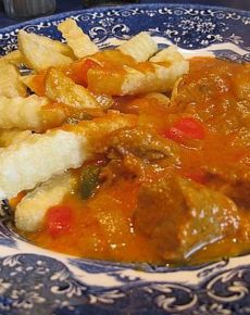 Schaschlik im Römertopf