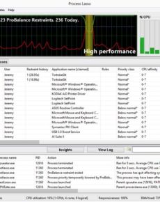 Process Lasso – Windows-Ressourcenverwaltung
