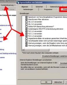TLS 1.2 auf Windows Server 2008 R2 aktivieren