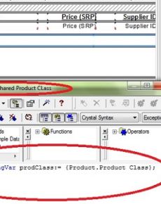 Crystal Reports – mit Werten aus Unterberichten rechnen