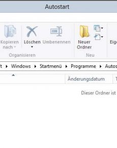 Autostart unter Server 2008 / 2012 (R2) / Windows 8 / 8.1 / 10