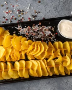 Spiralkartoffeln aus dem Airfryer