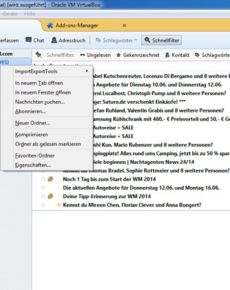 E-Mails in Thunderbird importieren und exportieren / archivieren