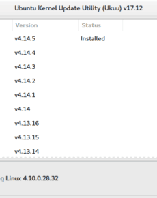 Ubuntu Kernel Update Utility
