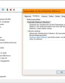 USB-Laufwerke nie wieder «sicher entfernen»