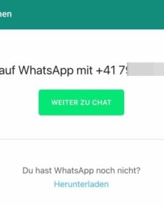 WhatsApp: Nachricht an ungespeicherte Nummer senden – so gehts
