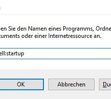 Windows 10: Autostart-Programme entfernen und hinzufügen