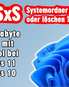 Windows 11 und 10 bereinigen + aufräumen – WinSxS Ordner – viel Speicherplatz freigeben windows.old