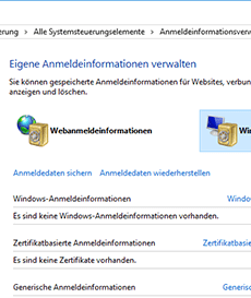 Windows Passwörter verwalten, sichern und reparieren