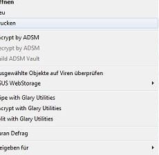 Windows: Mehrere Dokumente auf einmal drucken