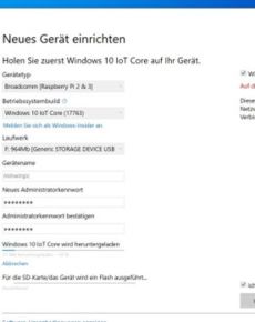 Windows 10 auf Raspberry Pi installieren