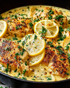 Zitronen-Knoblauch-Hähnchen