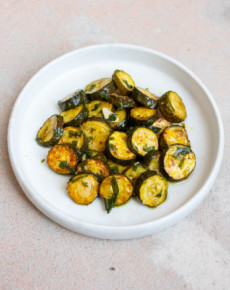 Eingelegte Zucchini (Paprika, Pilze…) mit Minze